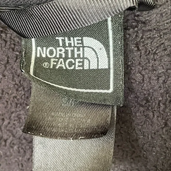 The North Face Black Teddy Jacket Cozy Fleece Stand-Up Collar Zip Up NWOT Active - Picture 8 of 14